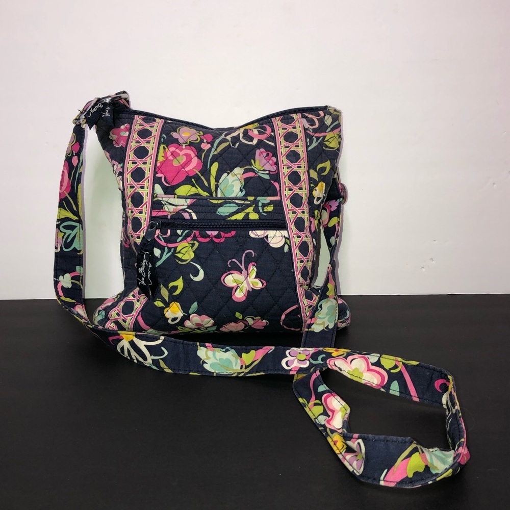 Vera Bradley Ribbons Iconic Hipster Purse